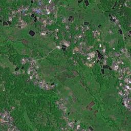 大桥镇卫星地图 - 广西壮族自治区玉林市陆川县大桥镇