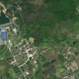 灵乡镇卫星地图 - 湖北省黄石市大冶市灵乡镇,村地图