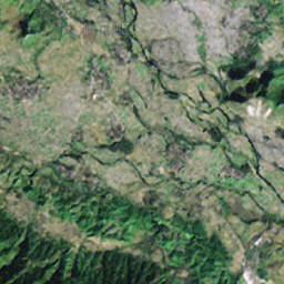 大明山天子地卫星图图片