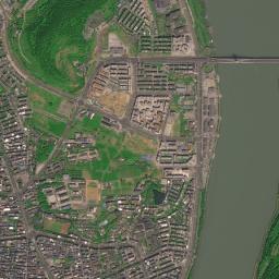 南充阆中古城景区卫星地图