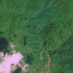 神农架卫星地图高清图片
