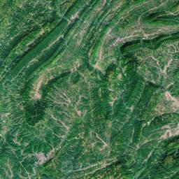族苗族自治州卫星地图